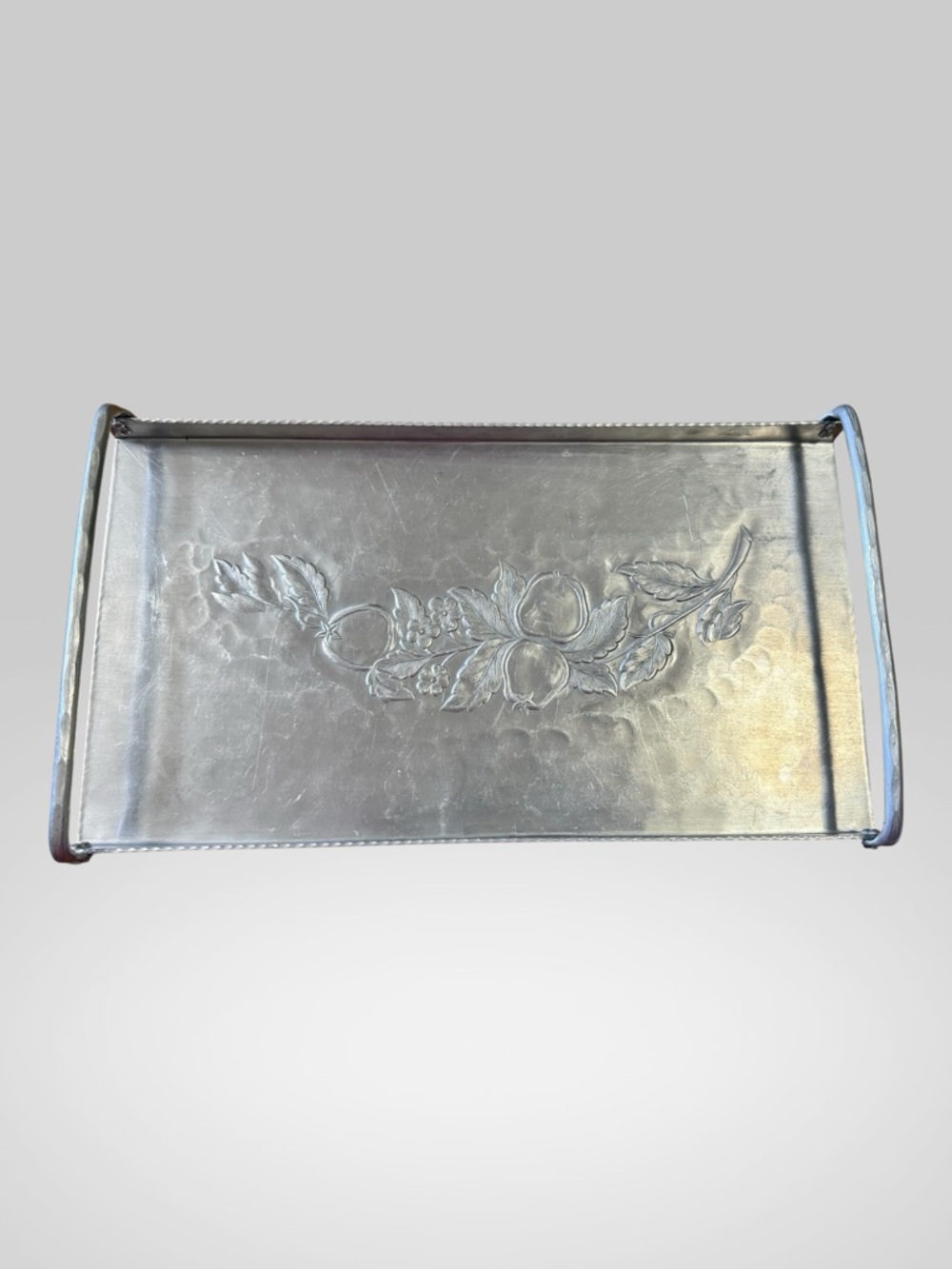 Vintage Hand-Forged Aluminum Tray, produced by Everlast